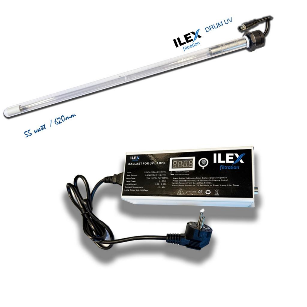 55 watt dompel uv lamp met ballast voor heldere vijver, 5384sg, Heeschkoi, Overige typen, Nieuw