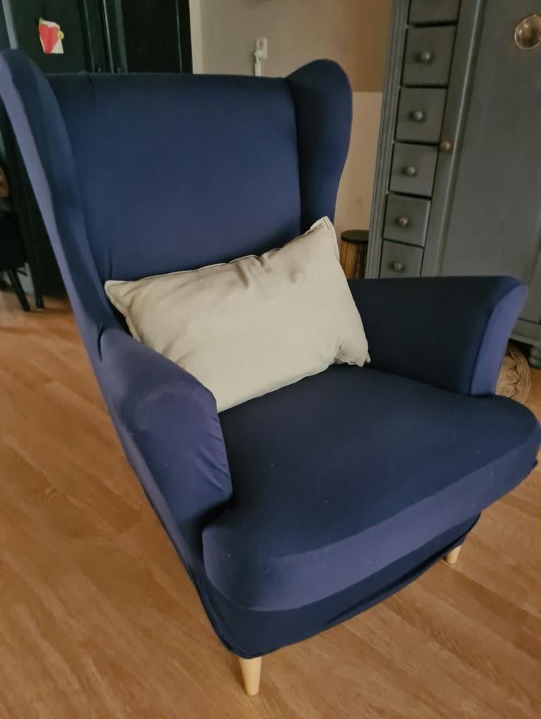 Hoes voor ikea fauteuil strandmon exclusief stoel, Ophalen of Verzenden, 75 tot 100 cm, 50 tot 75 cm
