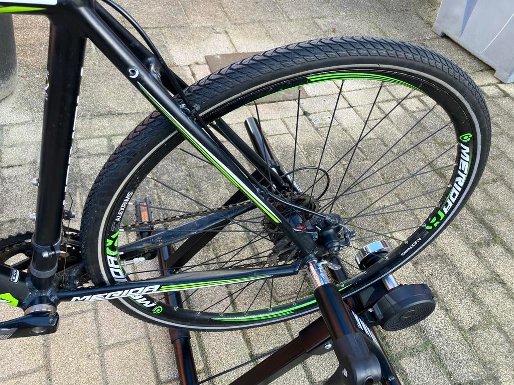 TK Merida racefiets Gravelbike met BOB yak  en Home trainer, Aluminium, Zo goed als nieuw, Meer dan 20 versnellingen, 53 tot 57 cm