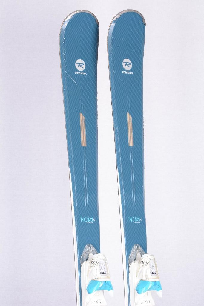 138 dames ski's ROSSIGNOL NOVA 4 CA, blue, carbon, On-Trail, Gebruikt, 100 tot 140 cm, Rossignol, Ophalen of Verzenden