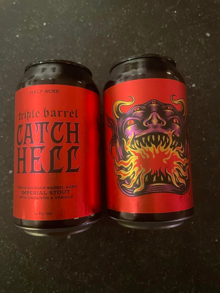 Triple barrel catch hell 2026 half acre, Ophalen of Verzenden, Flesje(s), Overige merken