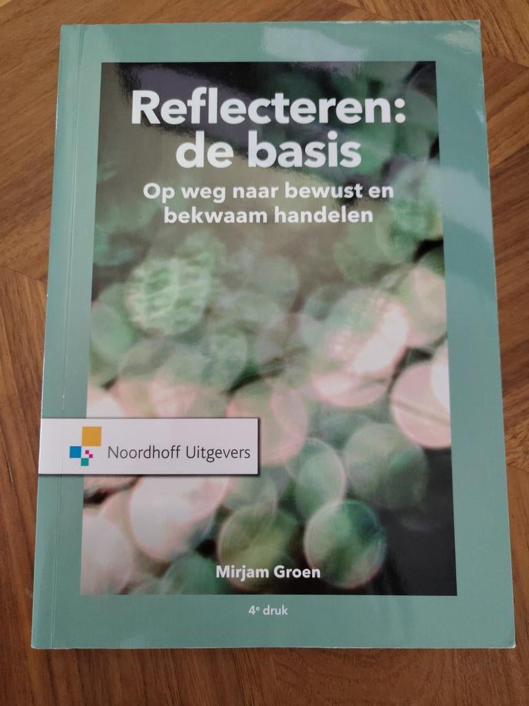 Reflecteren: de basis - Mirjam Groen, Zo goed als nieuw, Mirjam Groen, Alpha, HBO