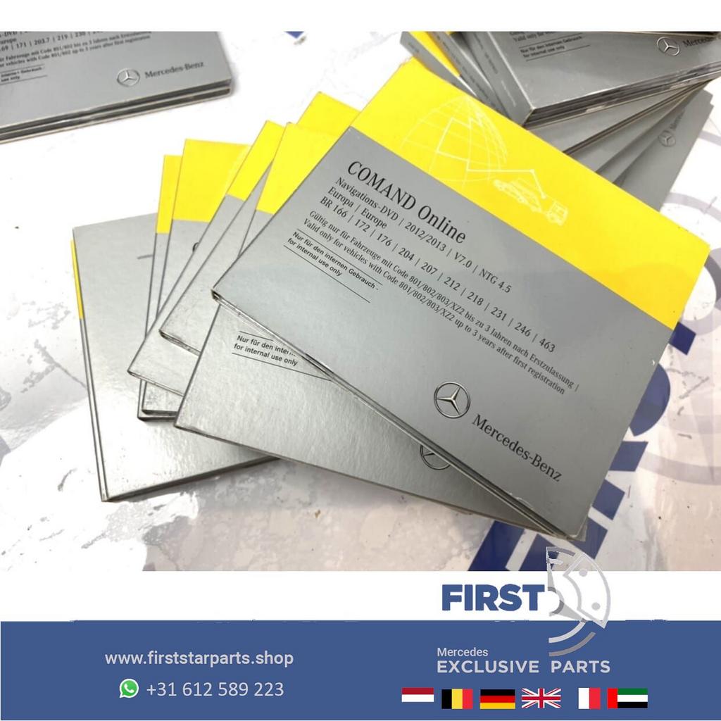 Mercedes COMAND NAVIGATIE CD EUROPA 2011-2012 NTG2.5 v7 W204, -, -, Ophalen of Verzenden, Zo goed als nieuw