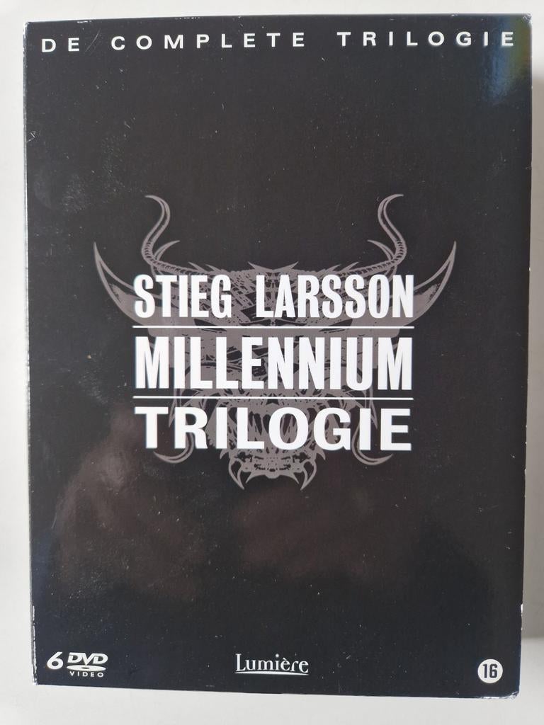 Stieg Larsson - Millennium Trilogie, Cd's en Dvd's, Dvd's | Tv en Series, Vanaf 16 jaar, Ophalen of Verzenden, Gebruikt, Boxset