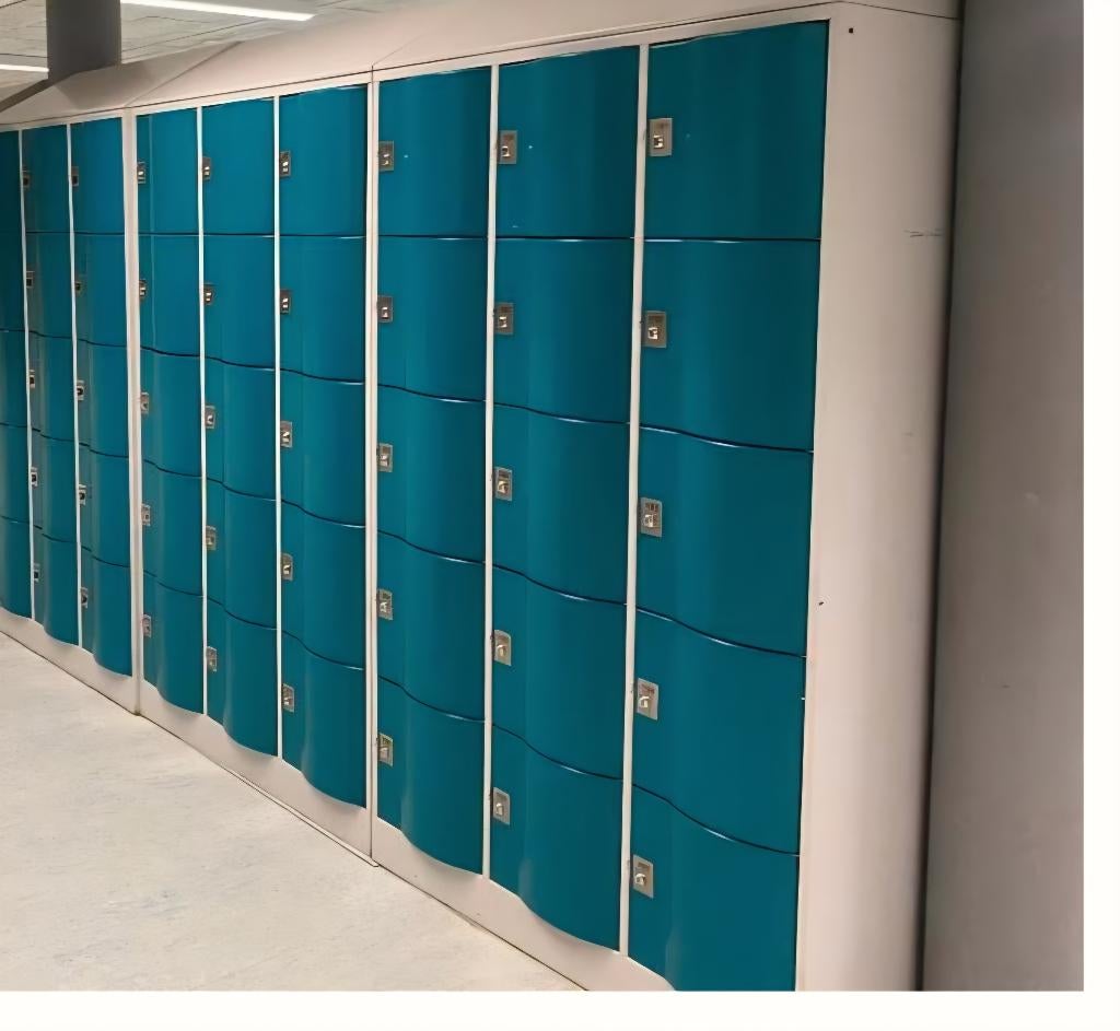 lockerkast schoolkluisjes kluisjes resisto lockerkasten, Ophalen, Gebruikt