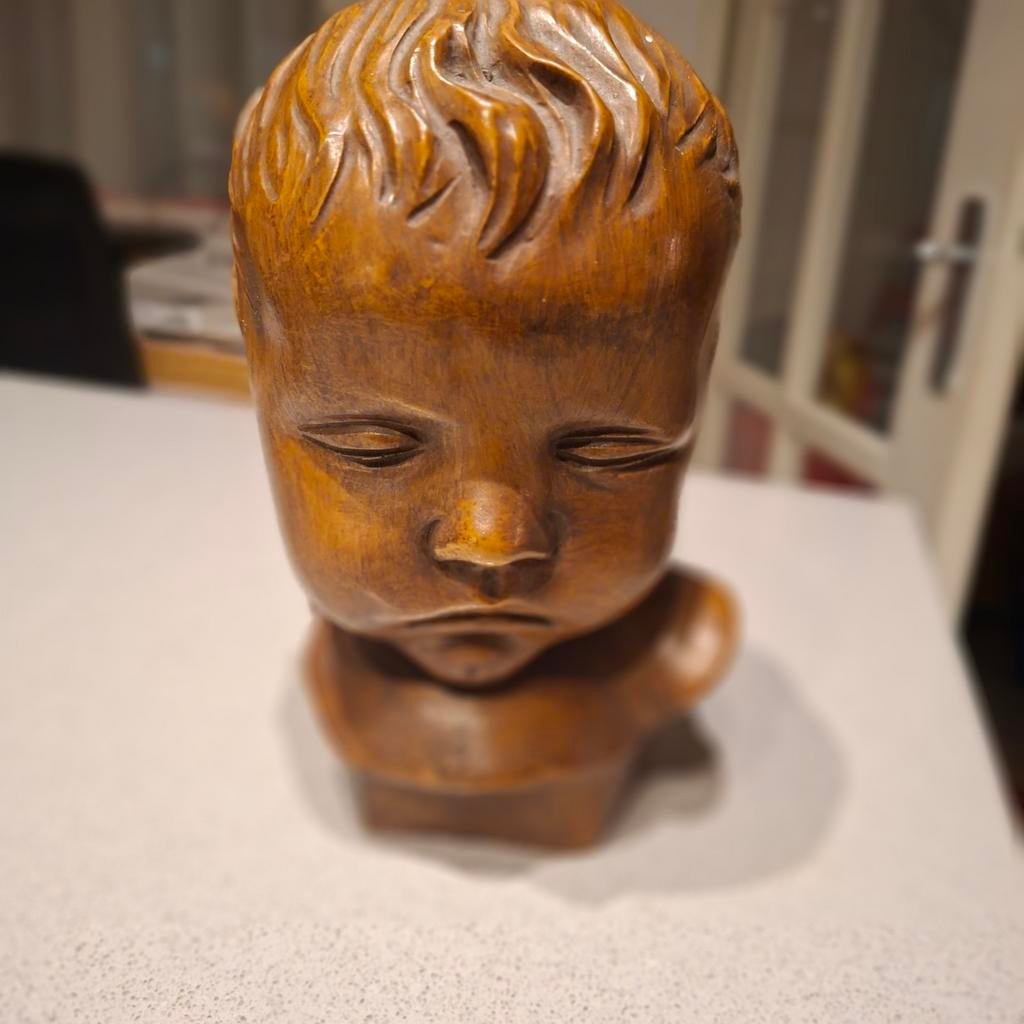 Vintage Kinderkopje, Ophalen of Verzenden