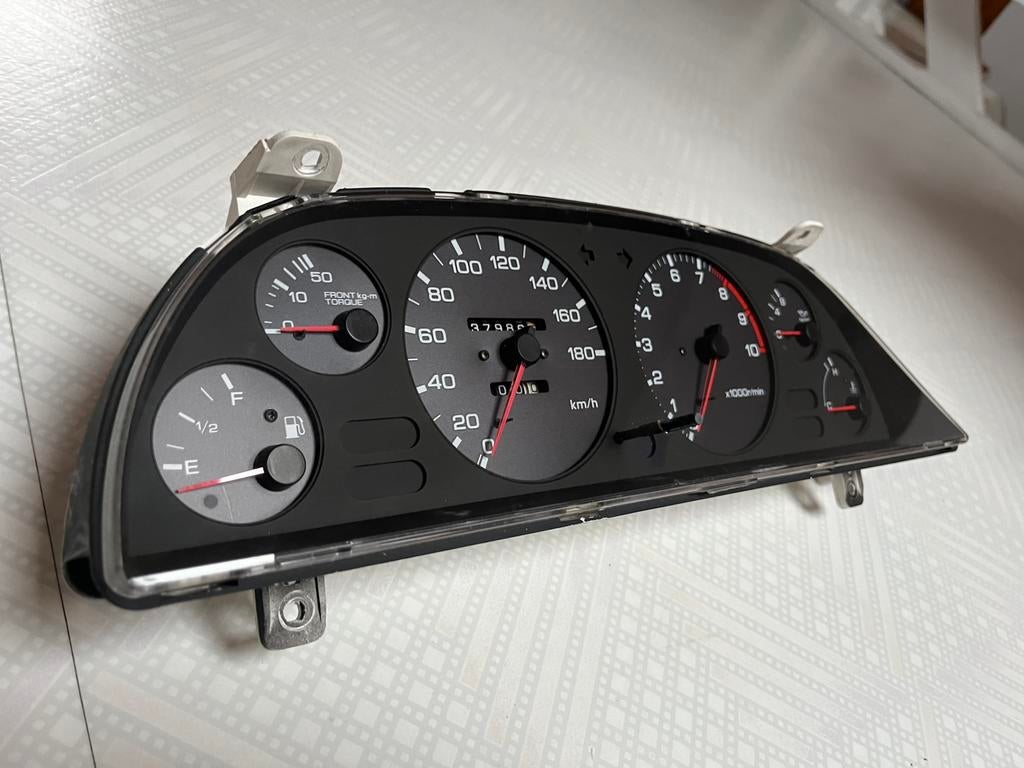 Nissan Skyline R32 GT-R tellerbak cluster OEM, Auto-onderdelen, Ophalen of Verzenden, Gebruikt, Nissan