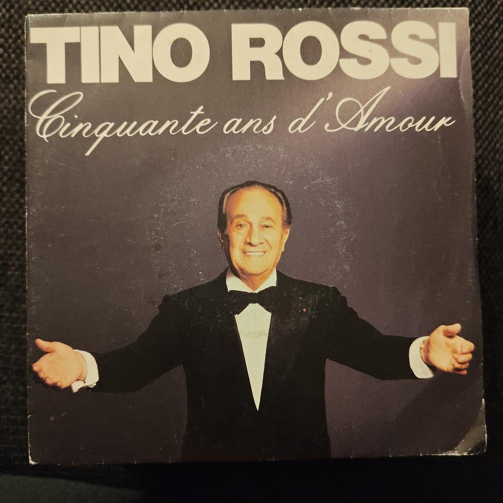 Tino Rossi - Cinquante ans d'Amour, Cd's en Dvd's, Vinyl Singles, Ophalen of Verzenden, Zo goed als nieuw, 7 inch