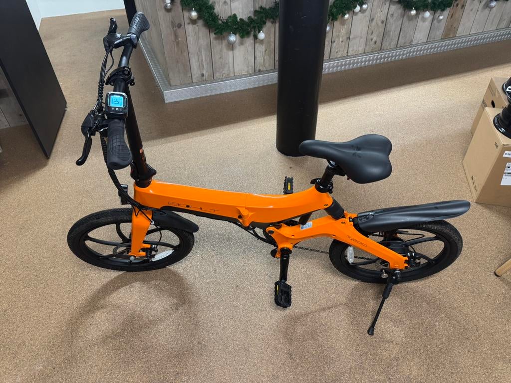 Elektrische vouwfiets – BOHILT X200 – oranje, Fietsen en Brommers, Fietsen | Vouwfietsen, Ophalen of Verzenden, Zo goed als nieuw