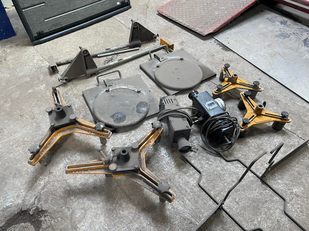 Uitlijn set uitlijnen uitlijnset gereedschap Beissbarth, Auto diversen, Autogereedschap, Ophalen, Gebruikt