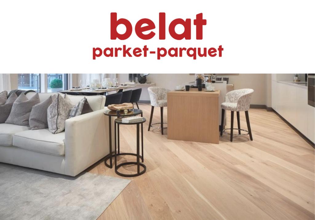 BELAT | Parochievloer € 34,90 / m², Doe-het-zelf en Verbouw, Vloerdelen en Plavuizen, Nieuw, 10 m² of meer, 10 tot 30 cm, Hout