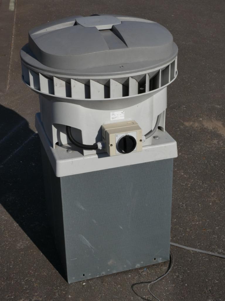 Zehnder MX 110 dakventilator 230V + WS bouwjaar 2022, Doe-het-zelf en Verbouw, Ventilatie en Afzuiging, Ophalen, Gebruikt, Afzuiger