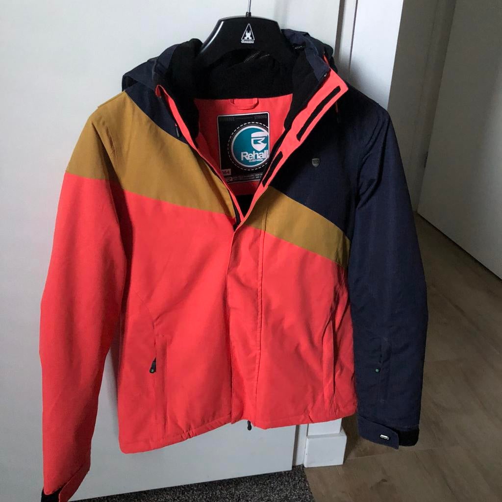 Ski jas van Rehall maat 164, Kinderen en Baby's, Kinderkleding | Maat 164, Ophalen of Verzenden, Zo goed als nieuw, Meisje, Jas