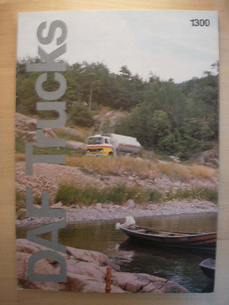 DAF 1300 Brochure ca 1981 - NL, Ophalen of Verzenden, Zo goed als nieuw, Overige merken, DAF