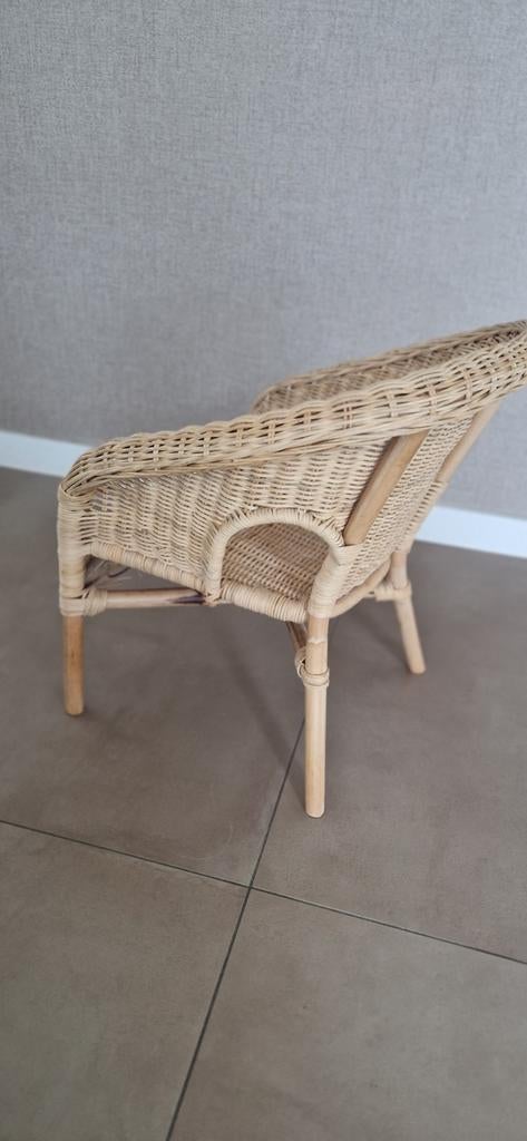 Vintage Rotan Kinderstoeltje, Kinderen en Baby's, Kinderstoelen, Ophalen, Gebruikt, Overige typen