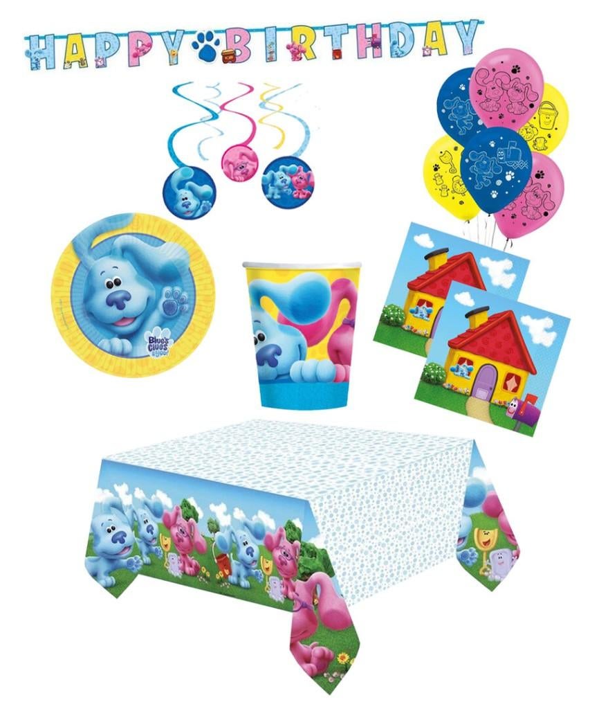 Blue's Clues feestartikelen - versiering 60% korting OP=OP, Ophalen of Verzenden, Nieuw, Versiering, Verjaardag