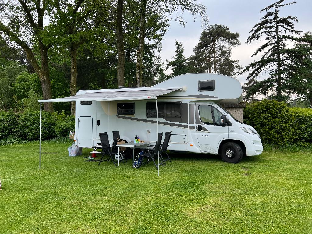 Fiat Carado A461 (2016) 6-persoons alkoofcamper te koop, Ringverwarming, Fiat, Achteruitrijcamera, Tot en met 6