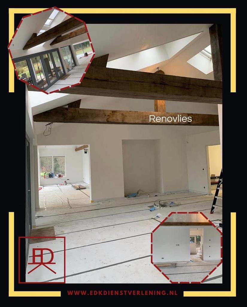 WANDAFWERKING / RENOVLIES / GLASVLIES / FOTO BEHANG., 24-uursservice