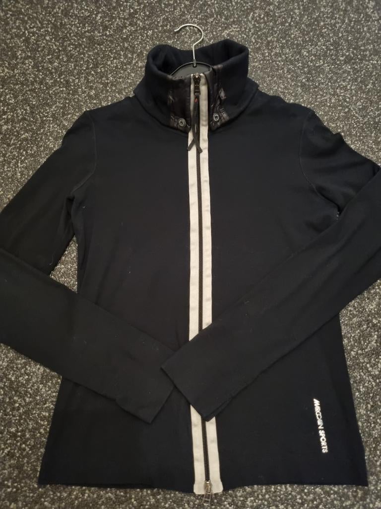 Mooi vestje Marc Cain sports N4, Ophalen of Verzenden, Zo goed als nieuw, Zwart