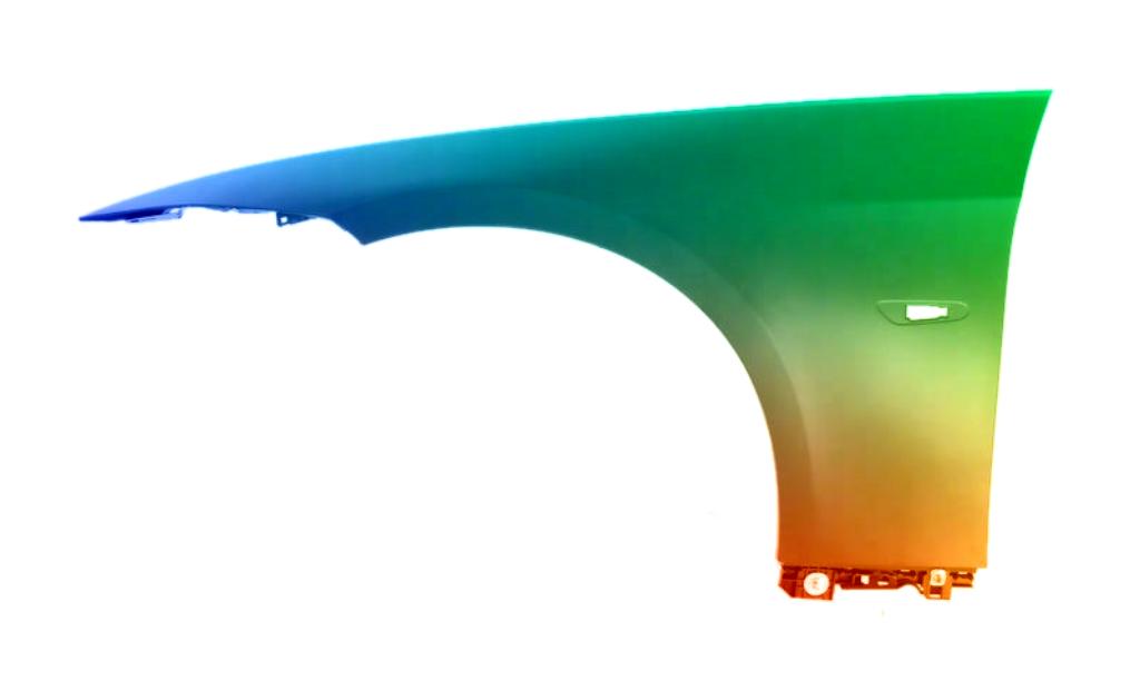 Voor BMW E92 E93 2006-2010 Spatbord linksvoor, gespoten in d