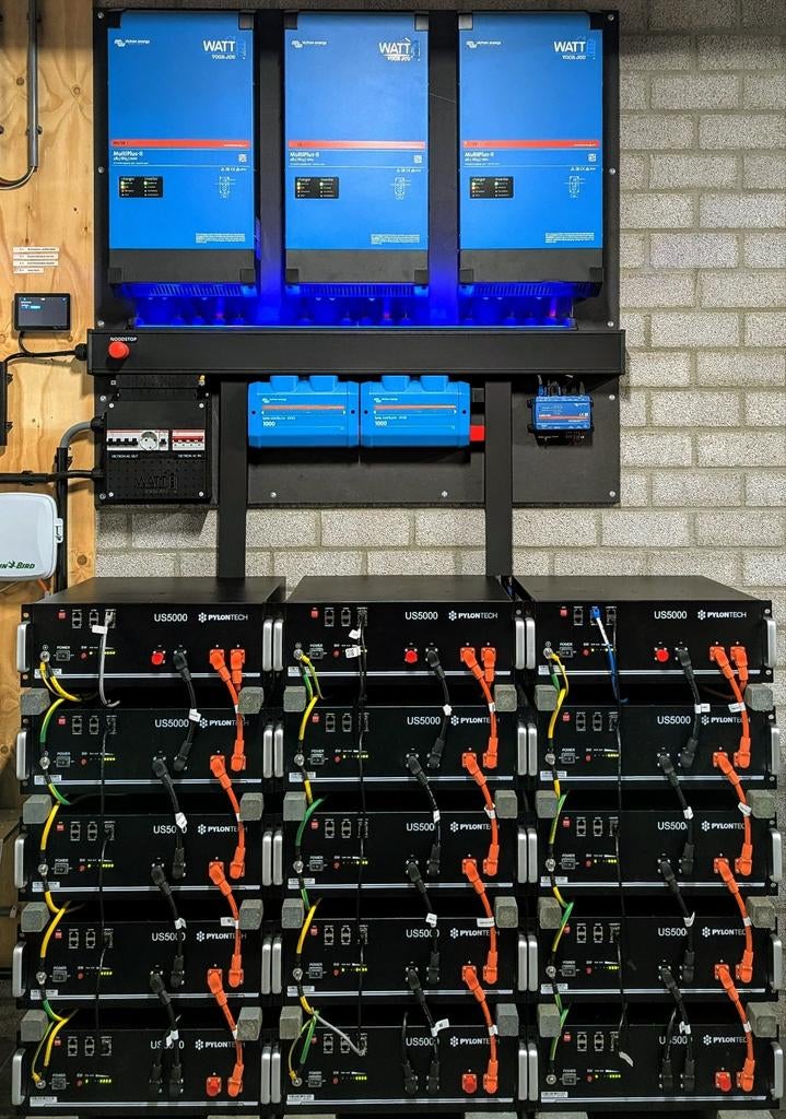 NOODSTROOM VICTRON ENERGY THUISBATTERIJ SYSTEEM, MAATWERK!, Ophalen of Verzenden, Nieuw, Overige typen