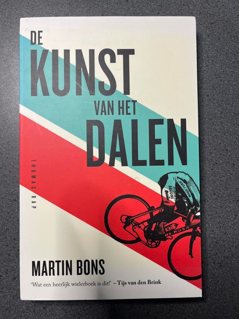 De Kunst van het Dalen - Martin Bons, Ophalen of Verzenden, Zo goed als nieuw, Lopen en Fietsen
