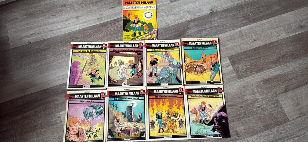 Maarten Milaan stripboeken, Meerdere stripboeken, Ophalen of Verzenden, Gelezen