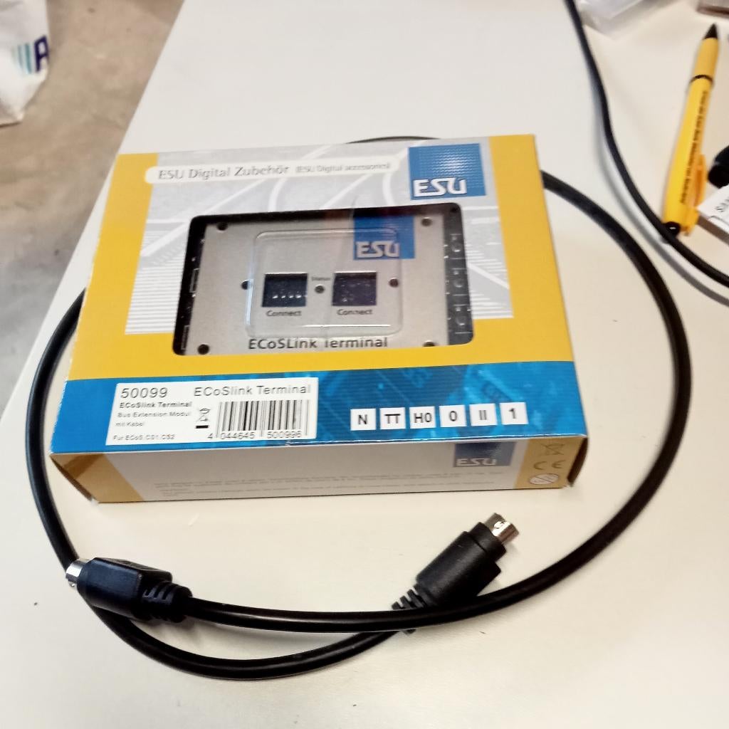 ESU EcoSlink 50099 met kabel, Hobby en Vrije tijd, Modeltreinen | H0, Overige merken, Wisselstroom, Overige typen, Ophalen of Verzenden