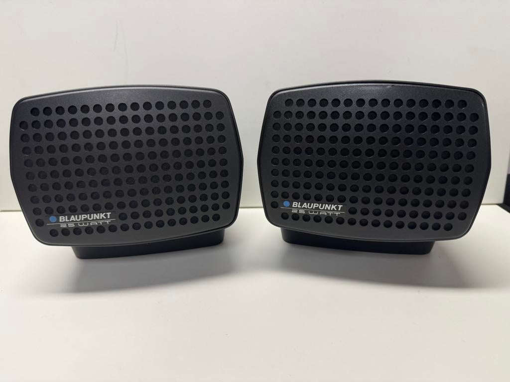 Blaupunkt autospeakerset – 25 Watt – jaren ’80/’90 –topstaat, Auto diversen, Ophalen of Verzenden, Gebruikt