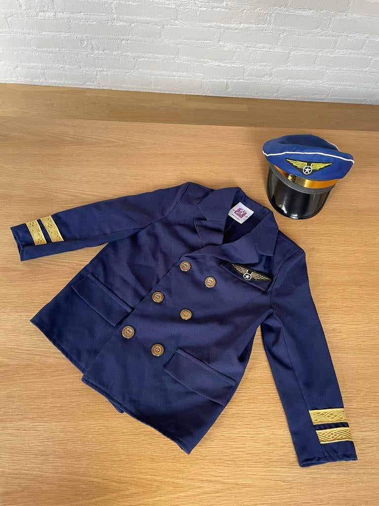 Pilotenpak Carnaval maat ca. 6 jr, Ophalen, Zo goed als nieuw, Jongen of Meisje
