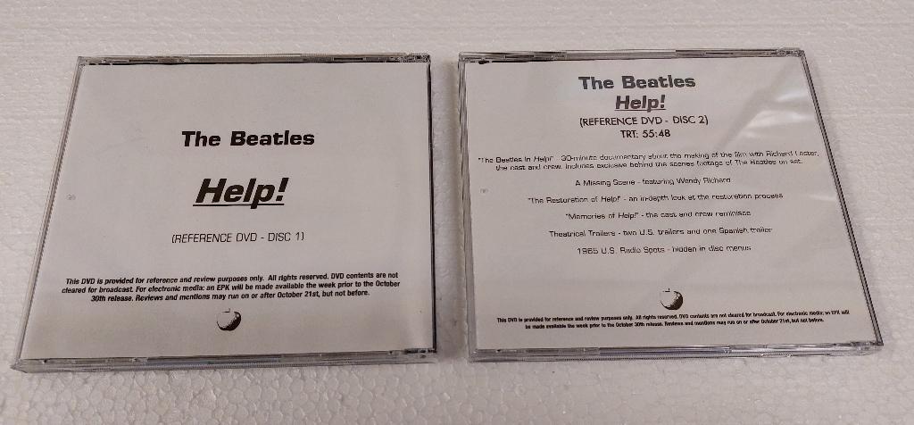 The Beatles 2 x PROMO DVD Help & Making of EMI APPLE RARE !, Alle leeftijden, Verzenden, Nieuw in verpakking, Muziek en Concerten