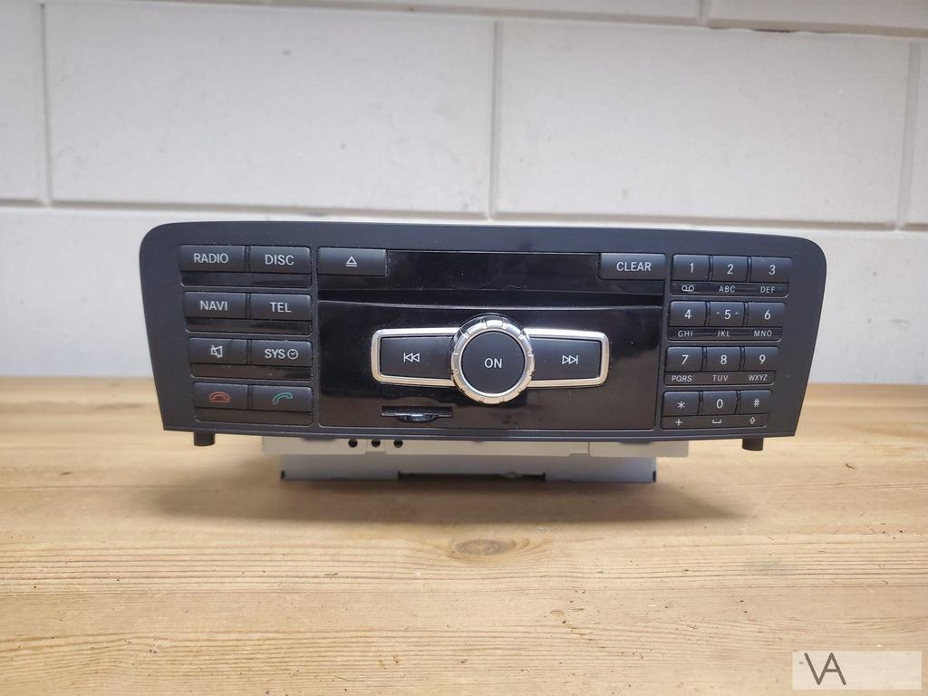 Mercedes A klasse W176 B W246 2012-2016 navigatie radio €300, Ophalen of Verzenden, Gebruikt, Mercedes-Benz
