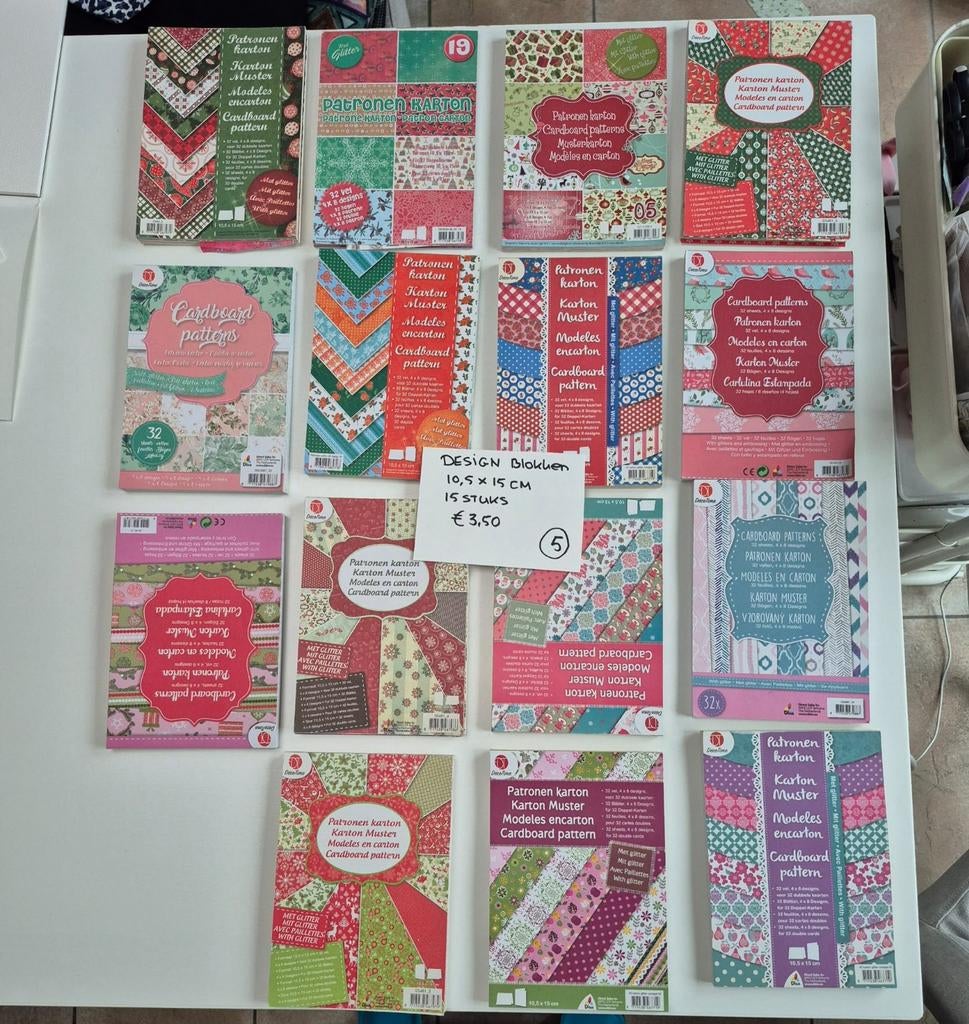Design blokken, Ophalen of Verzenden, Zo goed als nieuw, Overige thema's, Overige typen