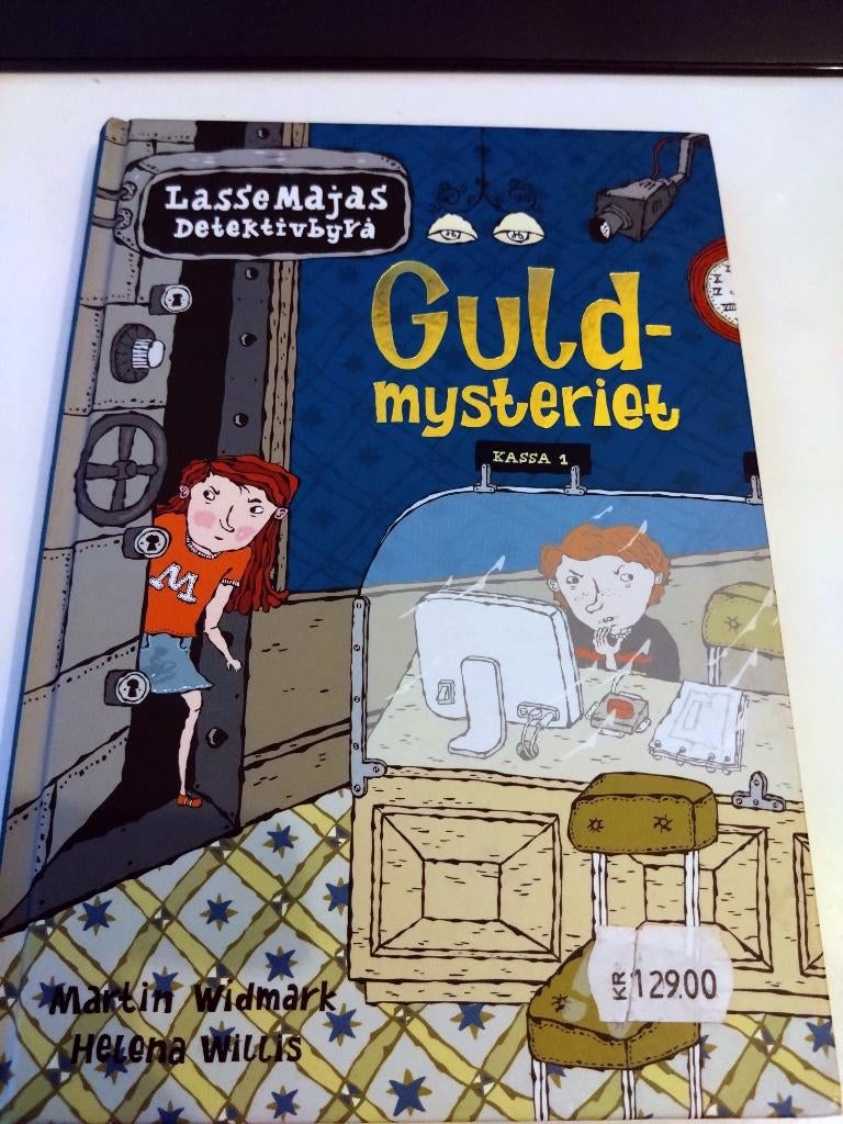 Lassemajas Detektivbyrå Guldmysteriet #svenska/zweeds#, Ophalen of Verzenden, Zo goed als nieuw, Fictie algemeen