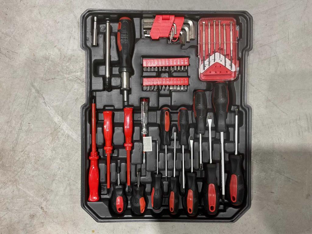 UltraToolz 399 pcs Gereedschapstrolley nieuw in doos ‼️, Ophalen, Gevuld, Nieuw