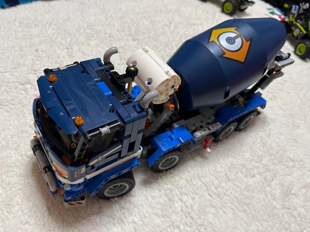 LEGO Technic 42112 Betonmixer compleet!, Kinderen en Baby's, Speelgoed | Duplo en Lego, Ophalen, Gebruikt, Complete set, Lego