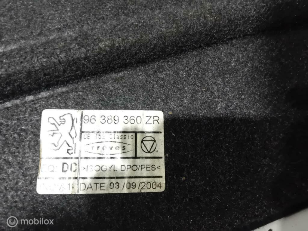 Hoedenplank Peugeot 307 Break 96389360ZR, Auto-onderdelen, Ophalen of Verzenden, Gebruikt