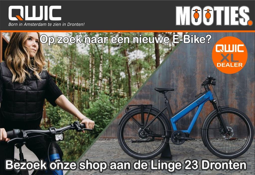 Mooties Qwic Atlas Adventure E-bike  va € 3999,-, Ophalen, Nieuw, 50 km per accu of meer, Qwic