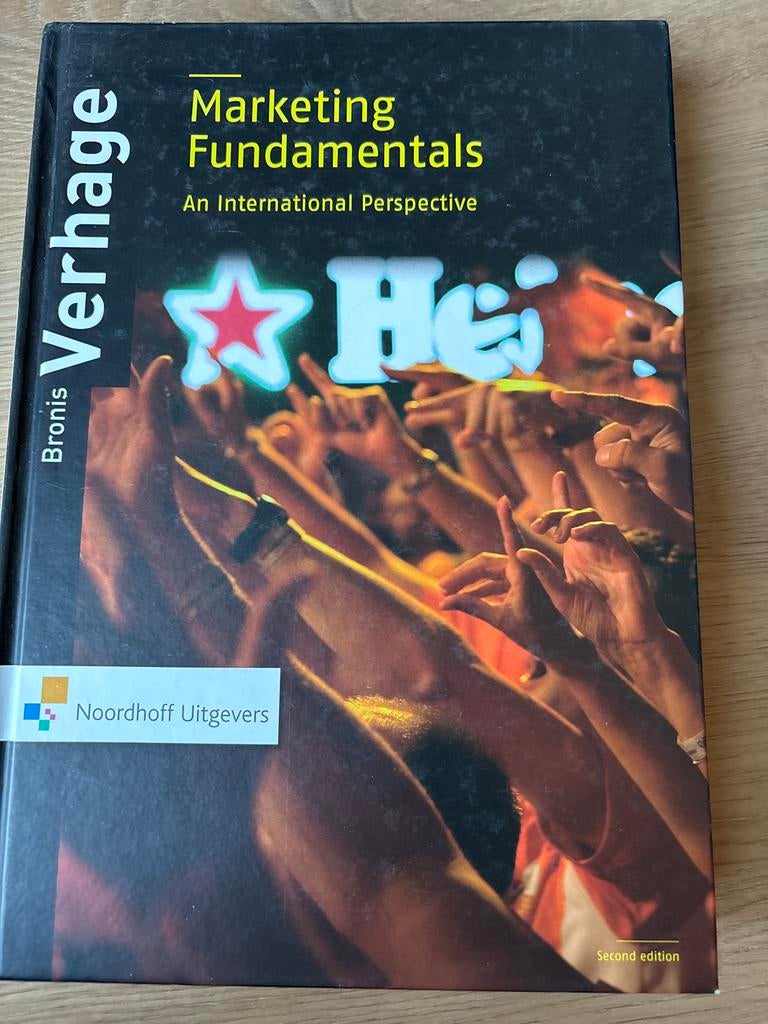 Marketing Fundamentals - Bronis Verhage, Ophalen of Verzenden, Zo goed als nieuw, Economie en Marketing
