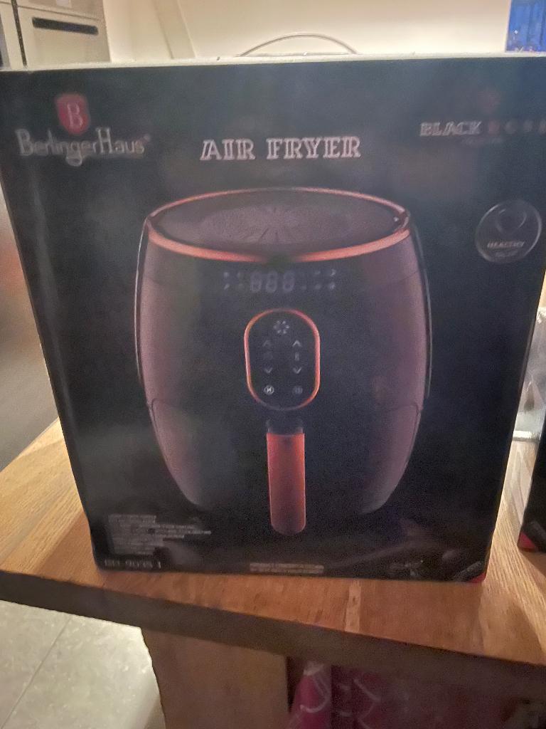 Berlingerhaus airfryer, Witgoed en Apparatuur, Ophalen, Nieuw, Airfryer