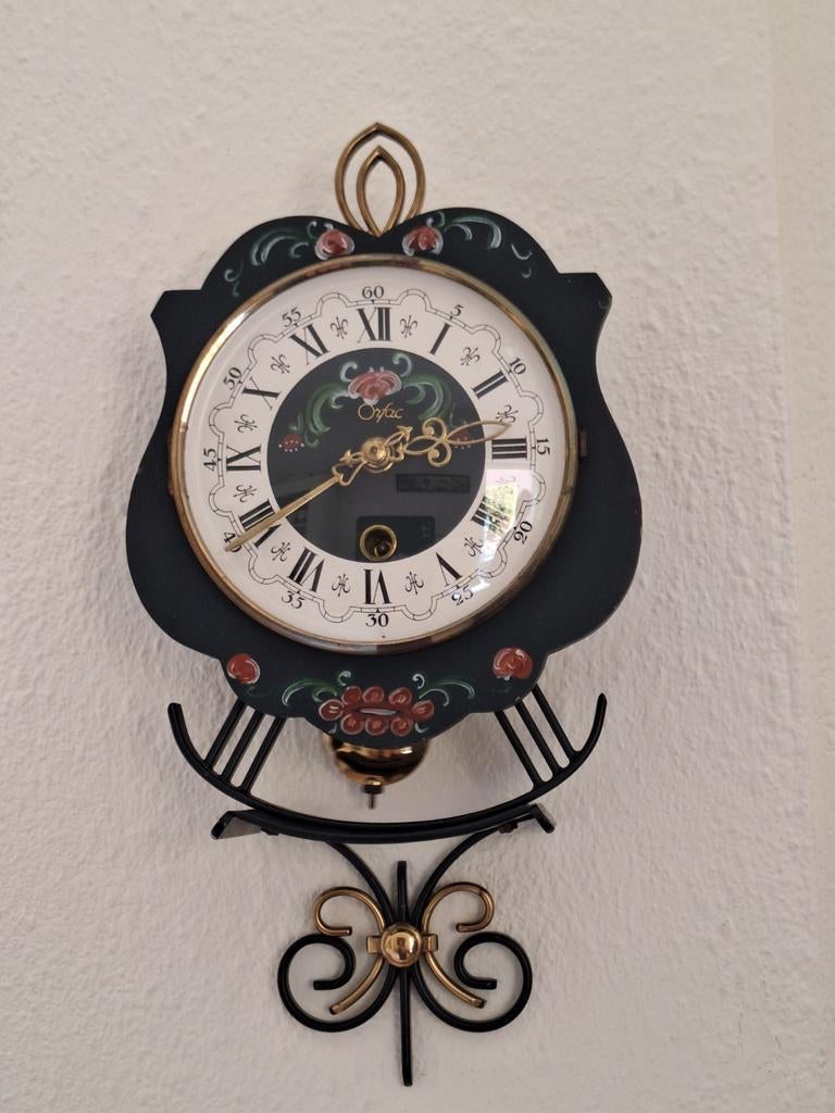 Wandklokje orfac, Huis en Inrichting, Woonaccessoires | Klokken, Ophalen of Verzenden, Wandklok