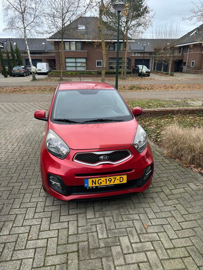 Kia Picanto 1.0 Cvvt 5-DRS 2015 Rood, Voorwielaandrijving, 400 kg, 24 km/l, Handgeschakeld