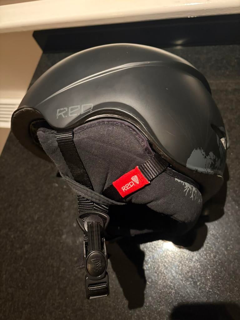 Heren Skihelm Red zwart, Sport en Fitness, Overige merken, Overige typen, Ophalen of Verzenden, Zo goed als nieuw