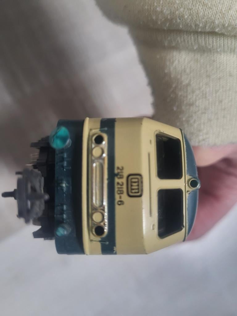 Lima DB 218-6 Locomotief, Wisselstroom, Gebruikt, Locomotief, Ophalen of Verzenden