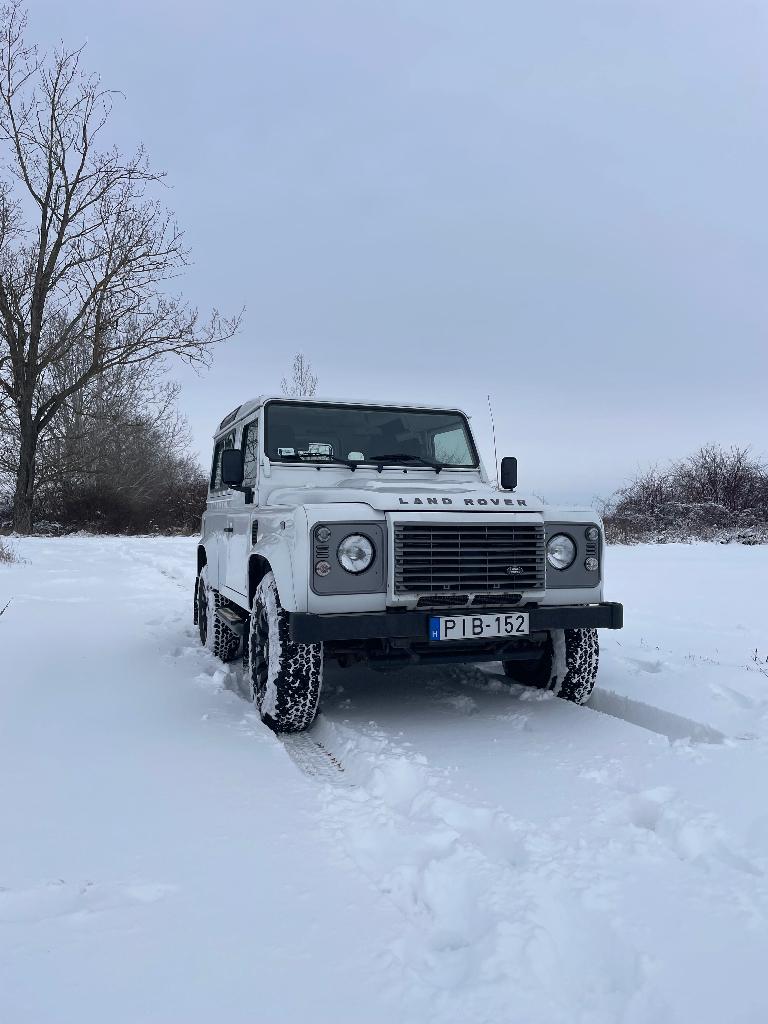 Land Rover Defender, Auto's, Zwart, 4 cilinders, Wit, Defender