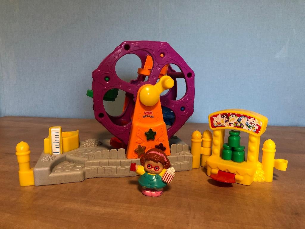 Little People Kermis, Kinderen en Baby's, Speelgoed | Fisher-Price, Ophalen of Verzenden, Zo goed als nieuw, Speelset, Met geluid
