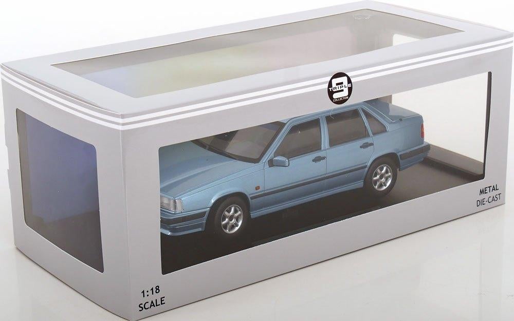 JSN Triple9 1:18 Volvo 850 1993 blauw metallic, Hobby en Vrije tijd, Modelauto's | 1:18, -, Nieuw, Ophalen of Verzenden, Overige merken
