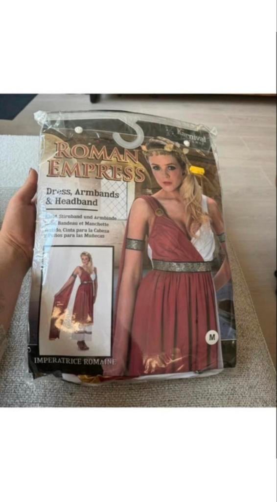 Carnavalskostuum Godin - 1x Gedragen, Maat 38/40 (M), Carnaval, Ophalen of Verzenden, Kleding