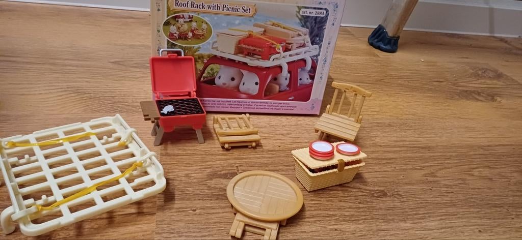 Picknick set voor op autodak, Ophalen, Toebehoren