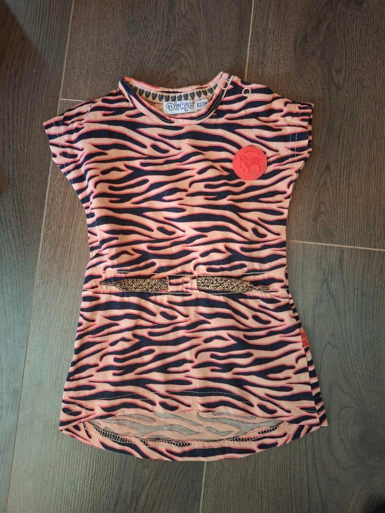 Jurkje maat 62, Kinderen en Baby's, Babykleding | Maat 62, Meisje, Jurkje of Rokje, Dirkje, Nieuw